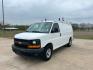 2011 White /Gray Chevrolet Express 2500 Cargo (1GCWGFCB9B1) with an 6.0L V8 DOHC 16V engine, 4-Speed Automatic transmission, located at 17760 Hwy 62, Morris, OK, 74445, (918) 733-4887, 35.609104, -95.877060 - Photo#0
